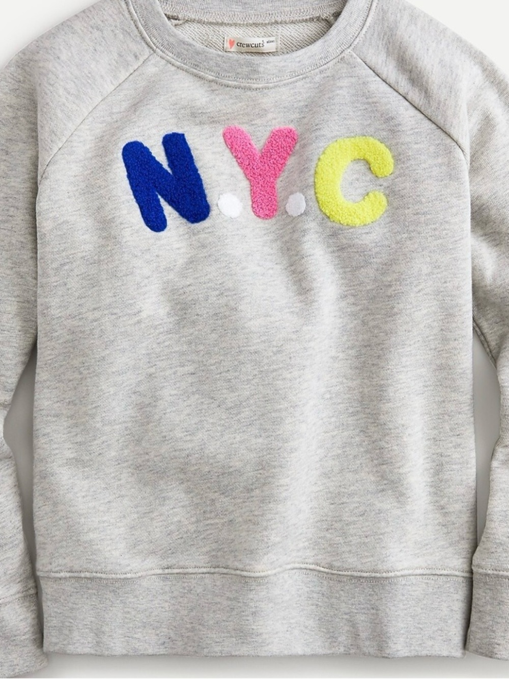 J. CREW Preppy Sweatshirt NWOT - Picture 2 of 10